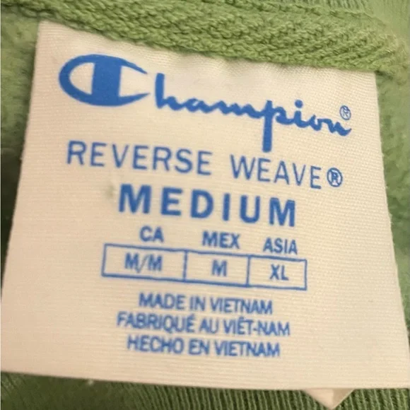 Champion Bright Green Crewneck - Picture 4 of 5